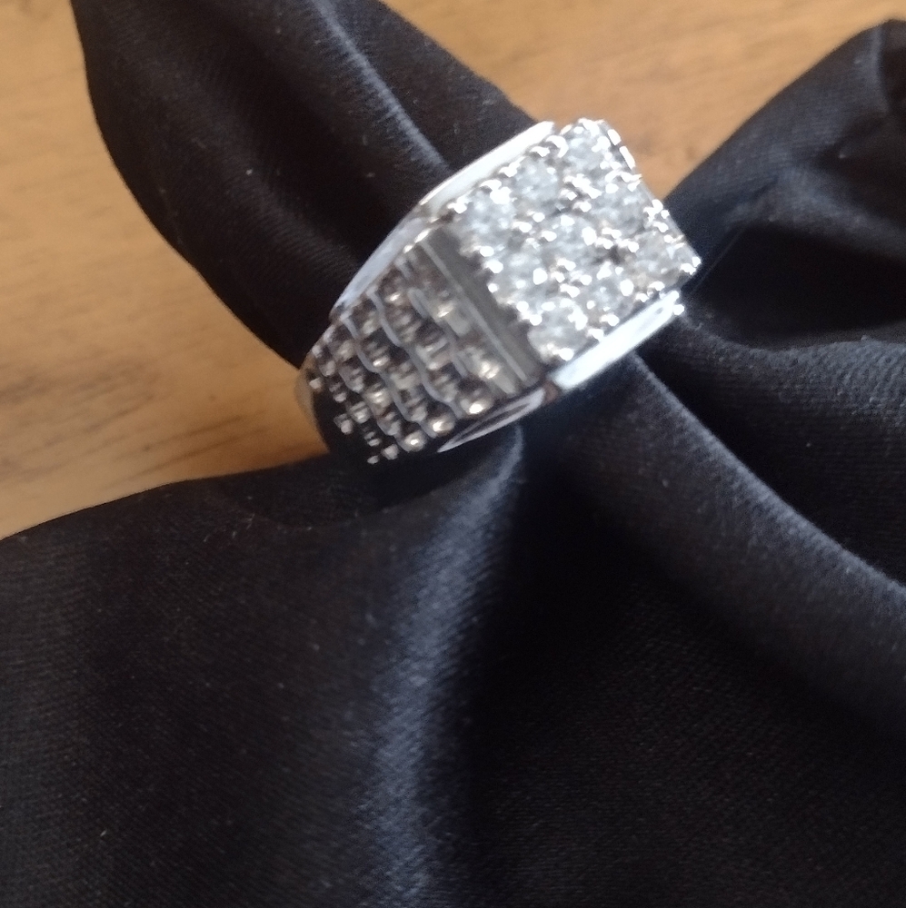 Costume jewelry dinner ring.